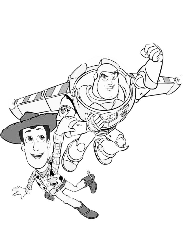 Desenho de Toy Story para imprimir