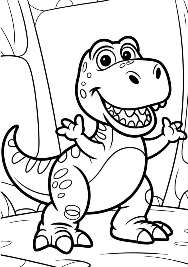 Desenho de Toy Story para imprimir