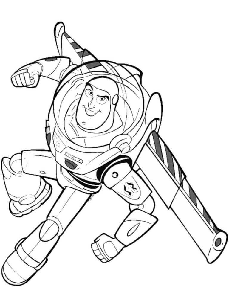 Desenho de Toy Story para imprimir