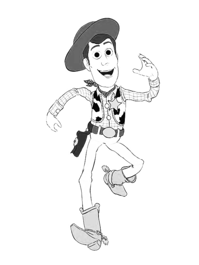 Desenho de Toy Story para imprimir