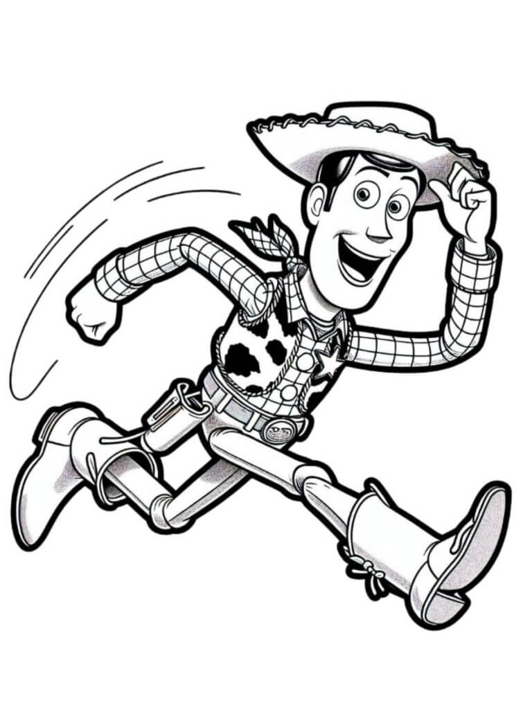 Desenho de Toy Story para imprimir