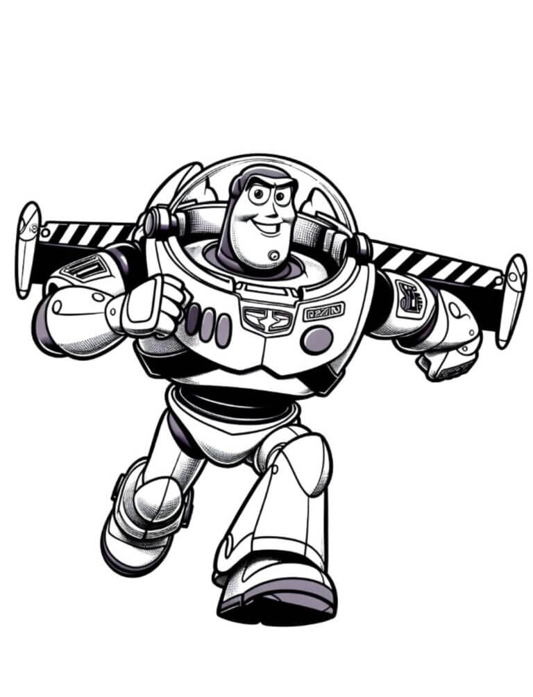 Desenho de Toy Story para imprimir