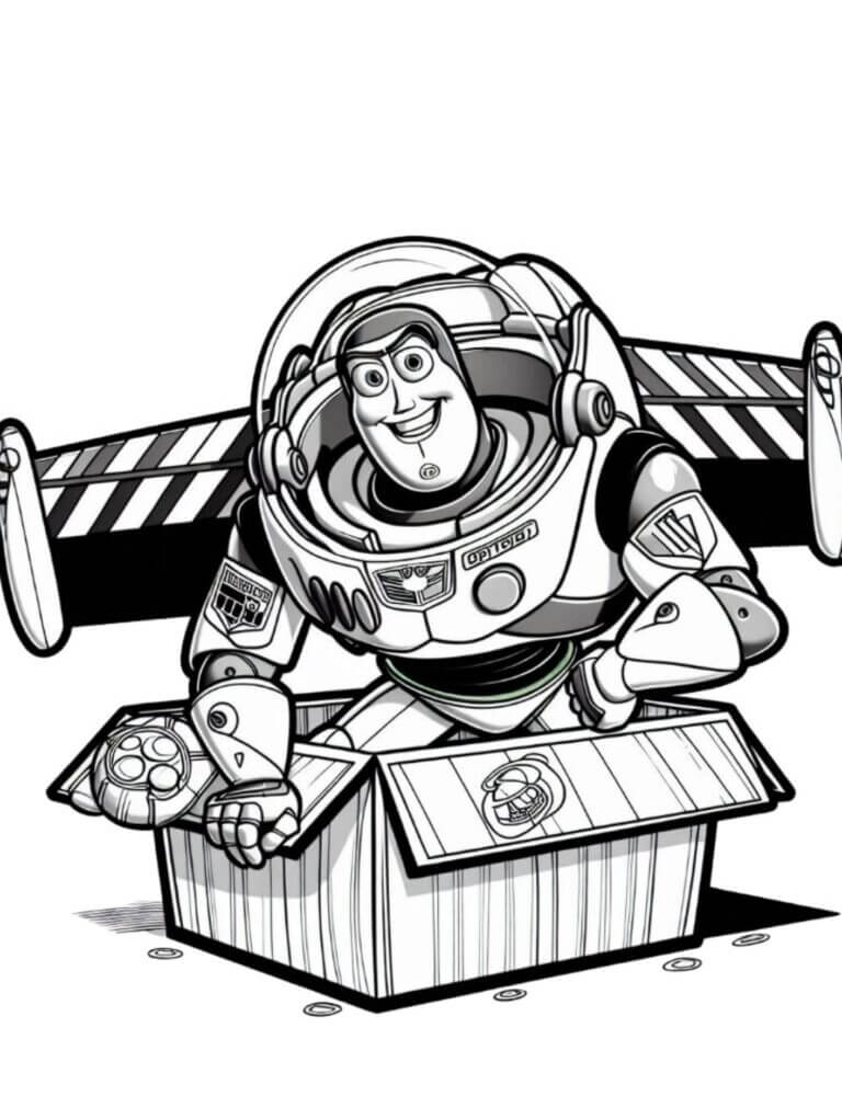 Desenho de Toy Story para imprimir