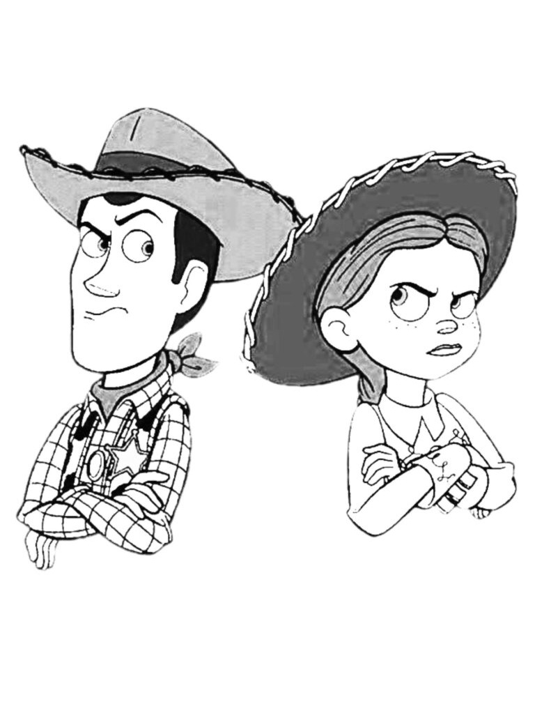 Desenho de Toy Story para imprimir