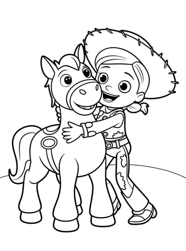 Desenho de Toy Story para imprimir