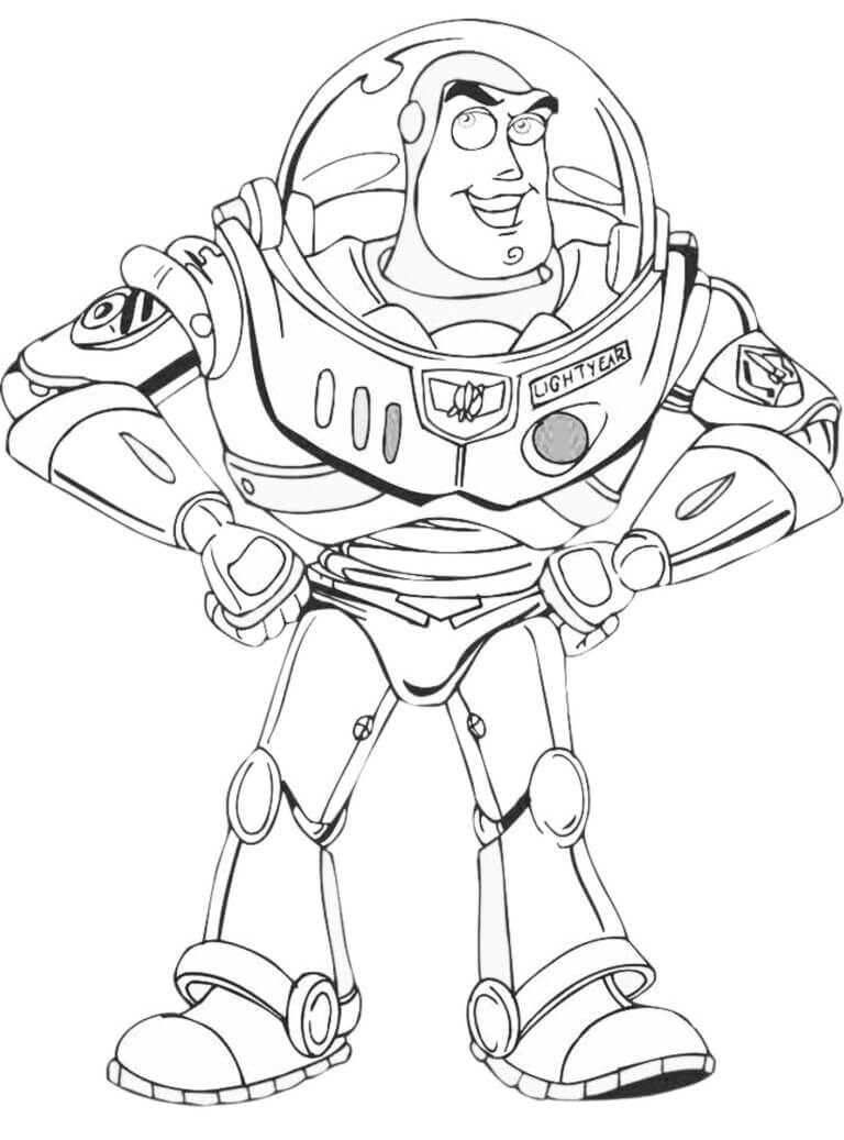 Desenho de Toy Story para imprimir