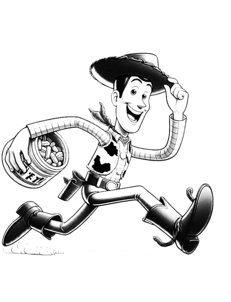 Desenho de Toy Story para imprimir