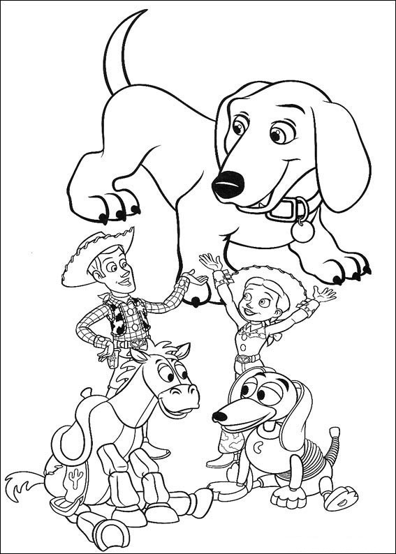 Desenho de Toy Story para imprimir