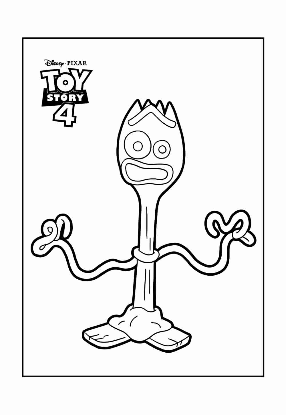 Desenho de Toy Story para imprimir