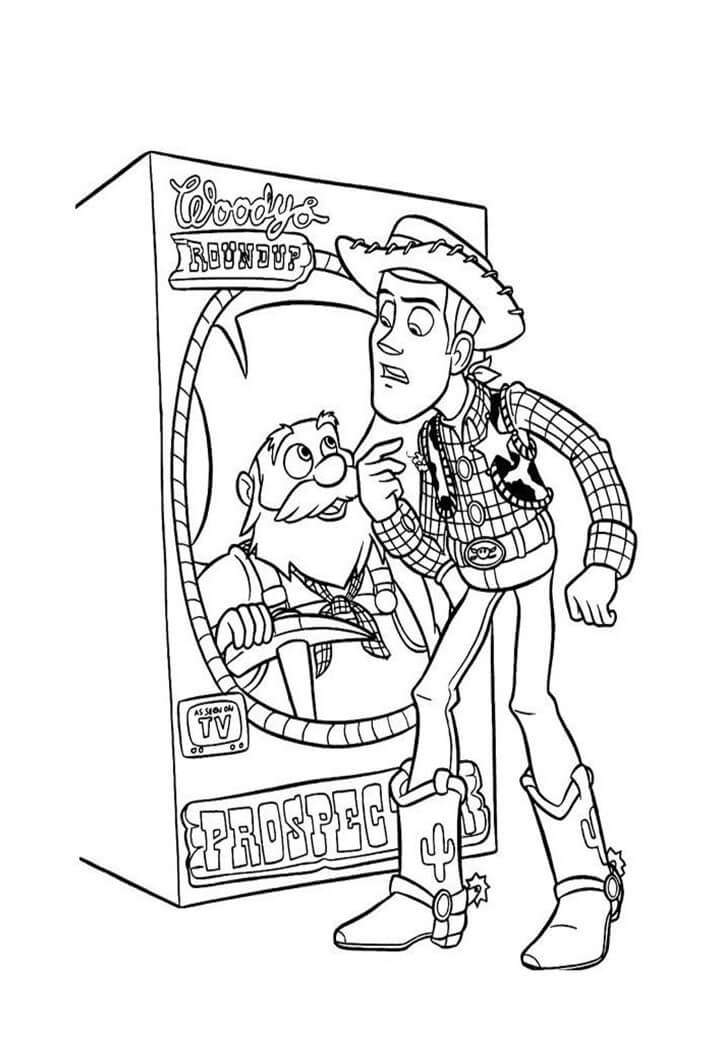 Desenho de Toy Story para imprimir