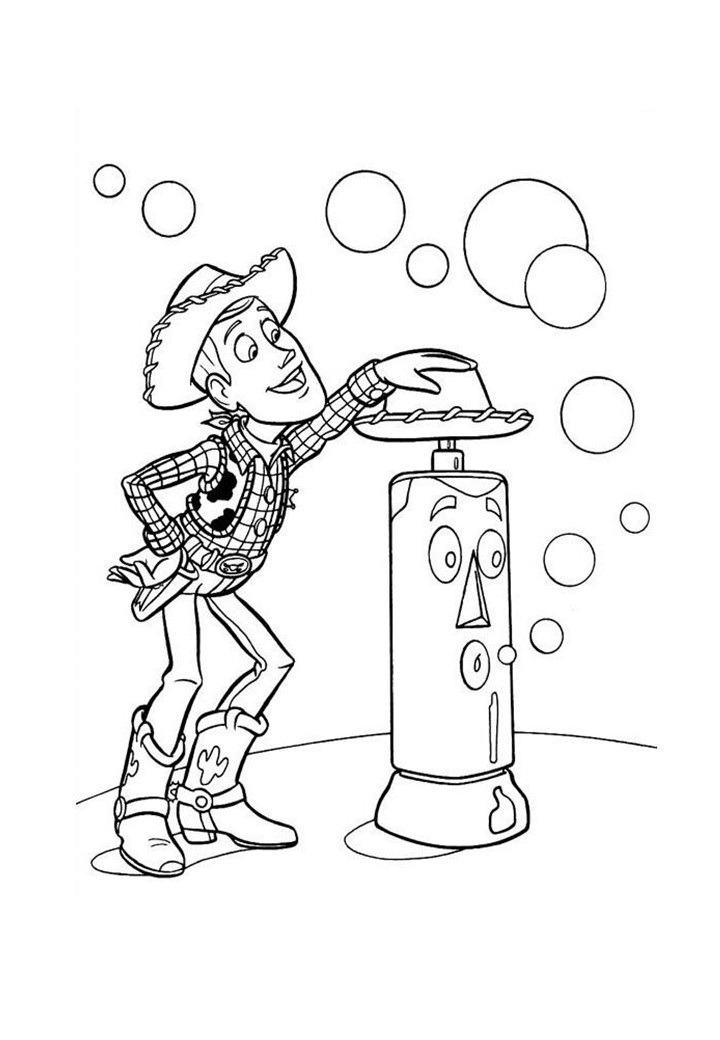 Desenho de Toy Story para imprimir
