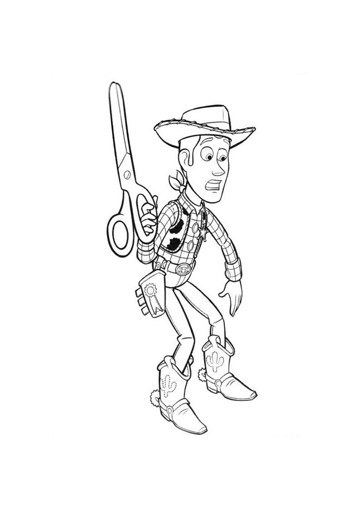 Desenho de Toy Story para imprimir