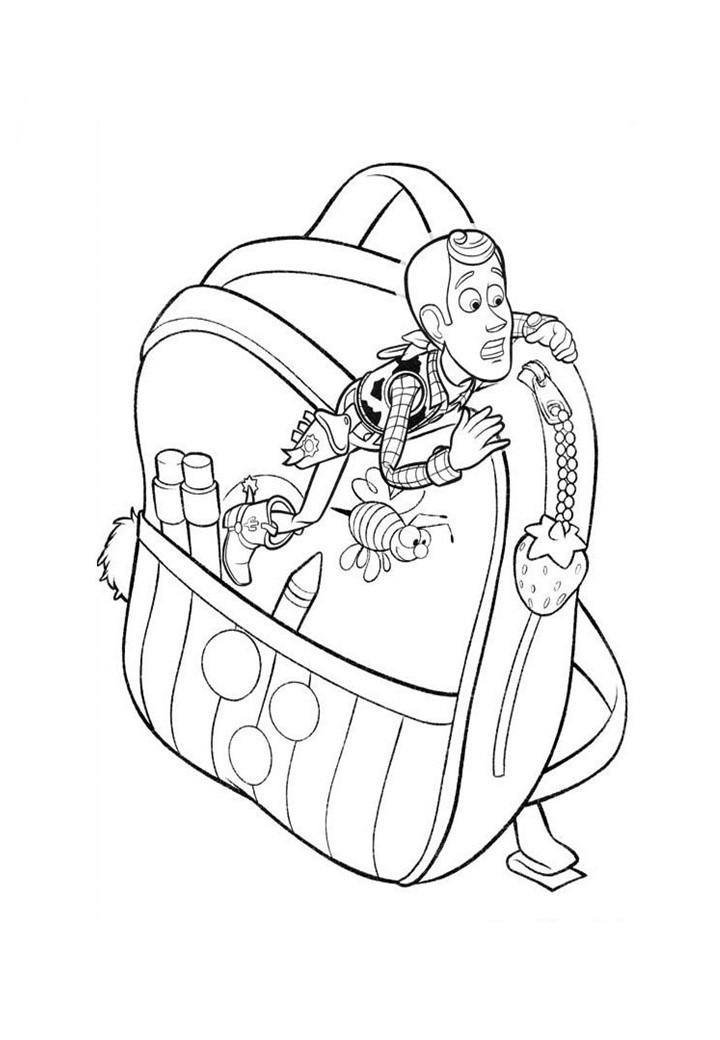 Desenho de Toy Story para imprimir