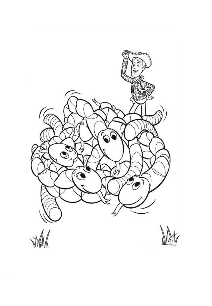 Desenho de Toy Story para imprimir