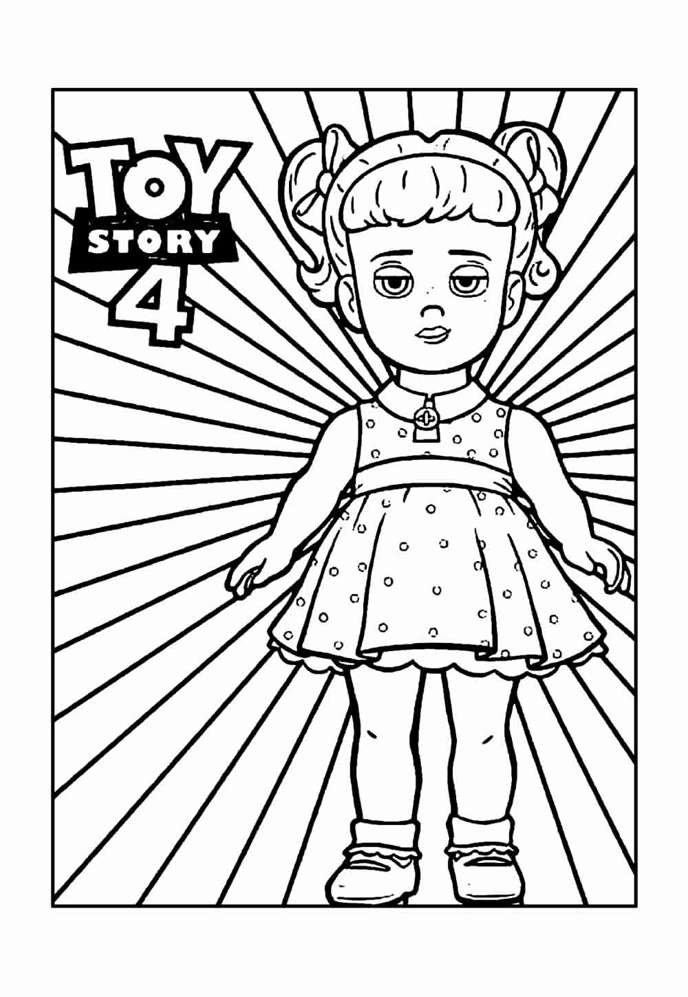 Desenho de Toy Story para imprimir