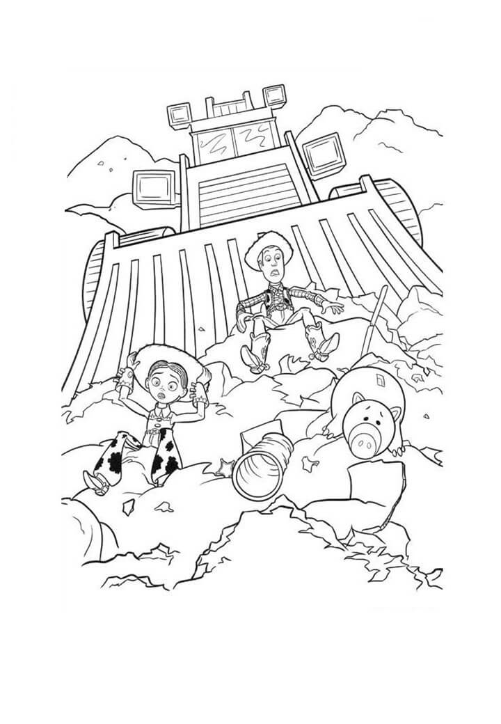 Desenho de Toy Story para imprimir