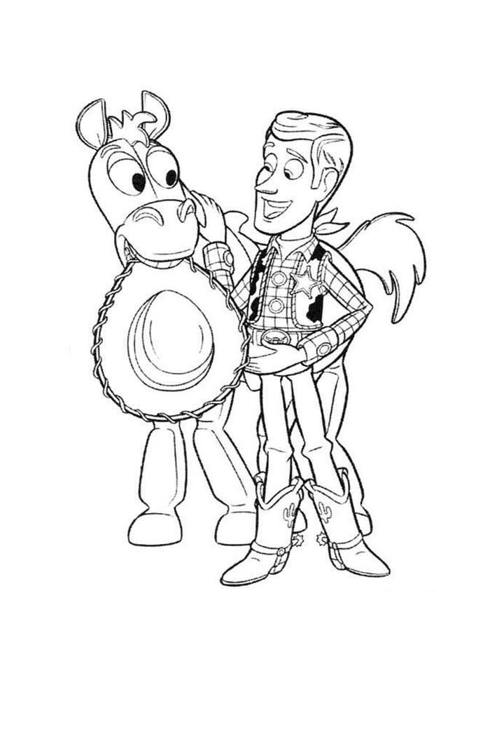 Desenho de Toy Story para imprimir