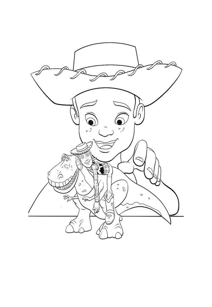 Desenho de Toy Story para imprimir