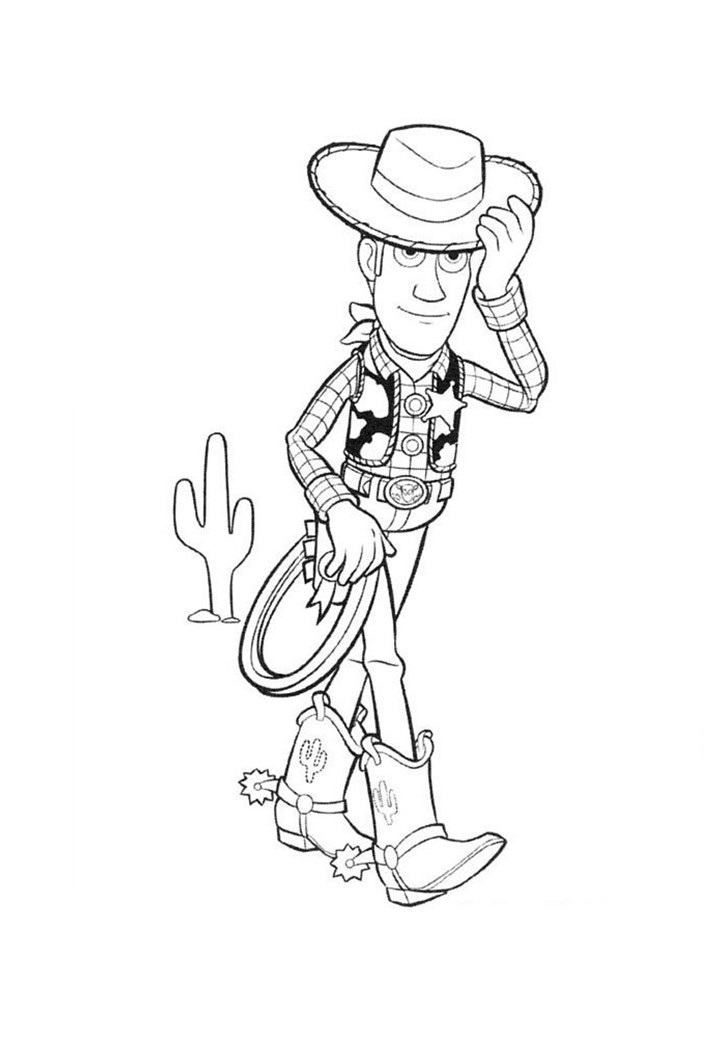 Desenho de Toy Story para imprimir