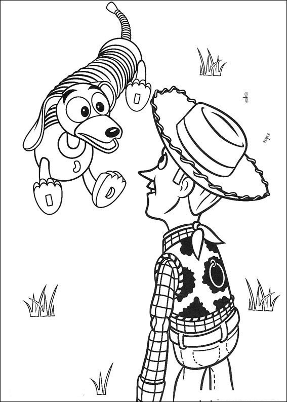 Desenho de Toy Story para imprimir