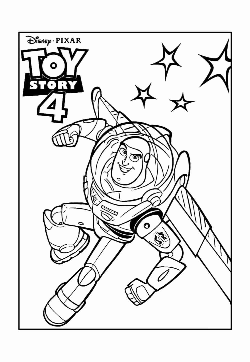 Desenho de Toy Story para imprimir