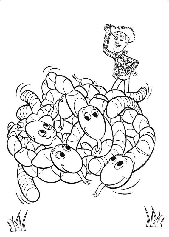 Desenho de Toy Story para imprimir