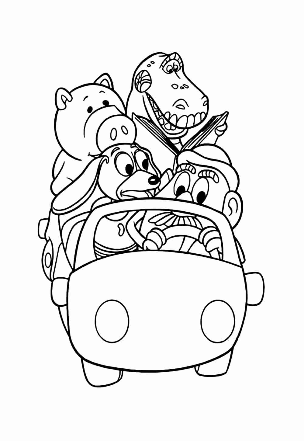 Desenho de Toy Story para imprimir