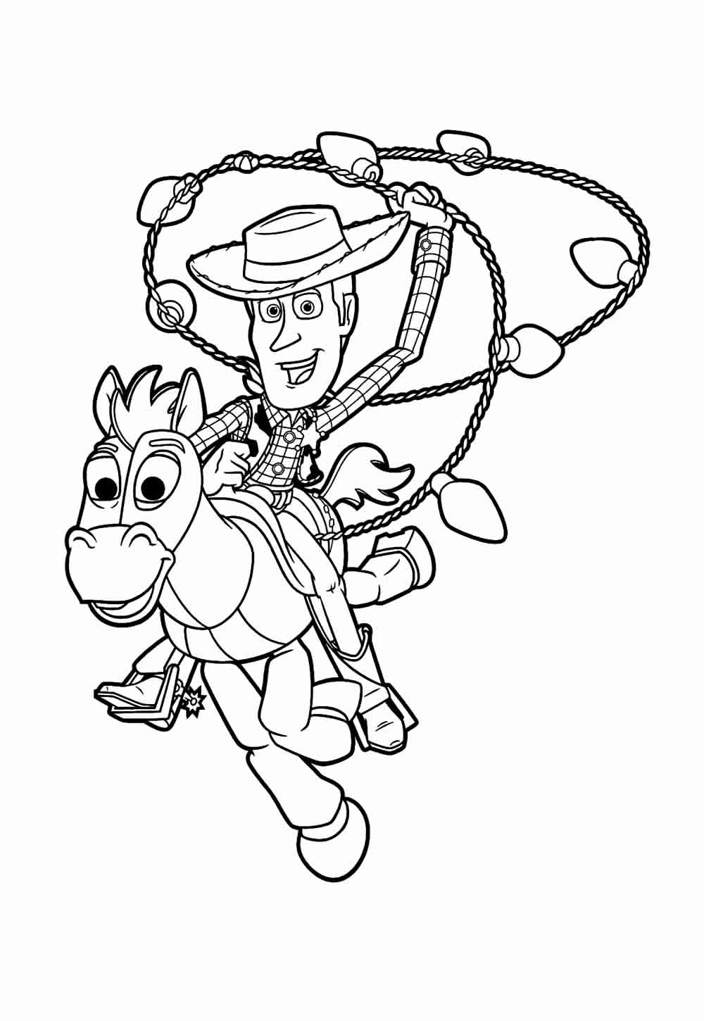 Desenho de Toy Story para imprimir