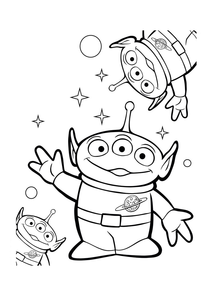Desenho de Toy Story para imprimir