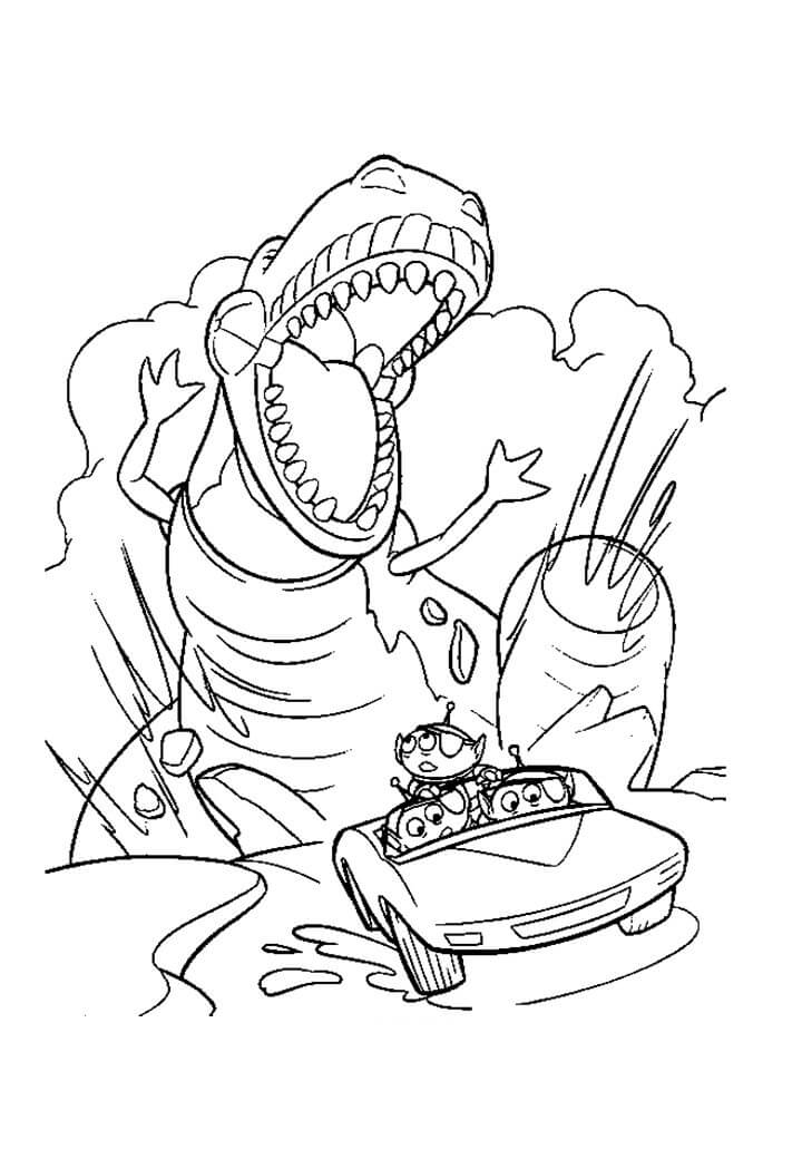 Desenho de Toy Story para imprimir
