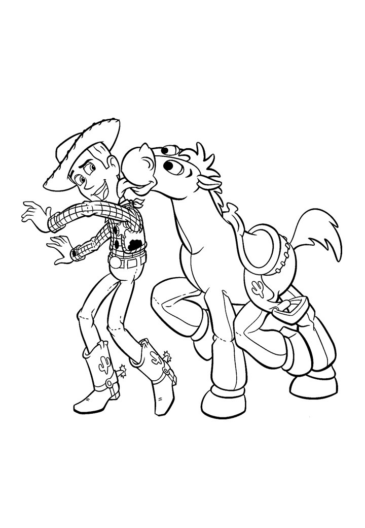 Desenho de Toy Story para imprimir