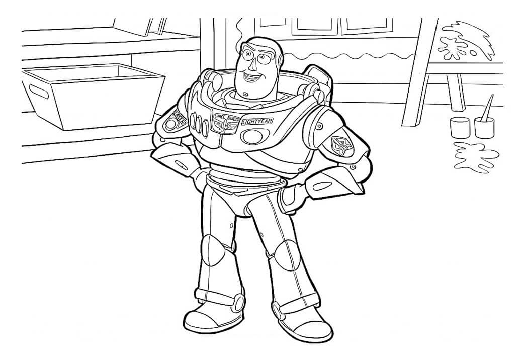 Desenho de Toy Story para imprimir