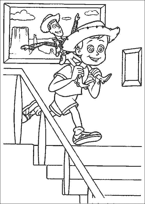 Desenho de Toy Story para imprimir