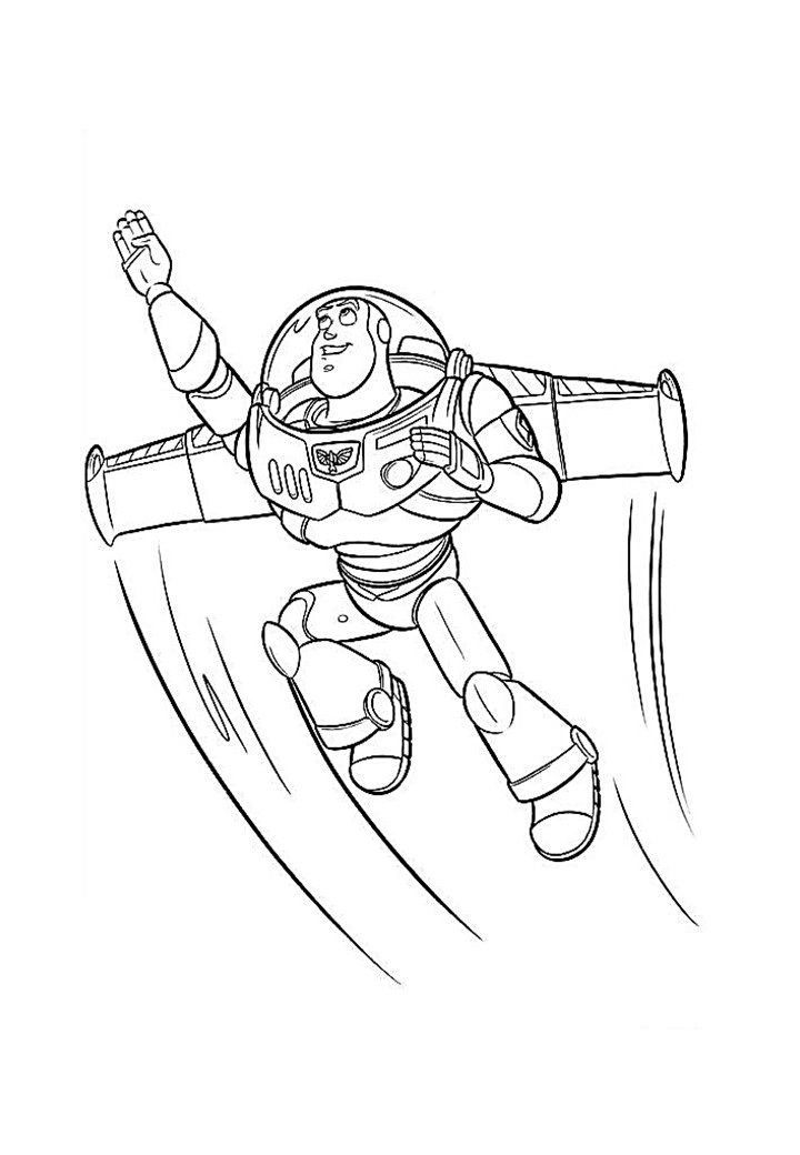 Desenho de Toy Story para imprimir