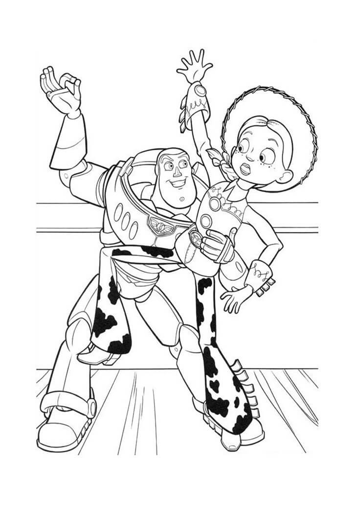Desenho de Toy Story para imprimir