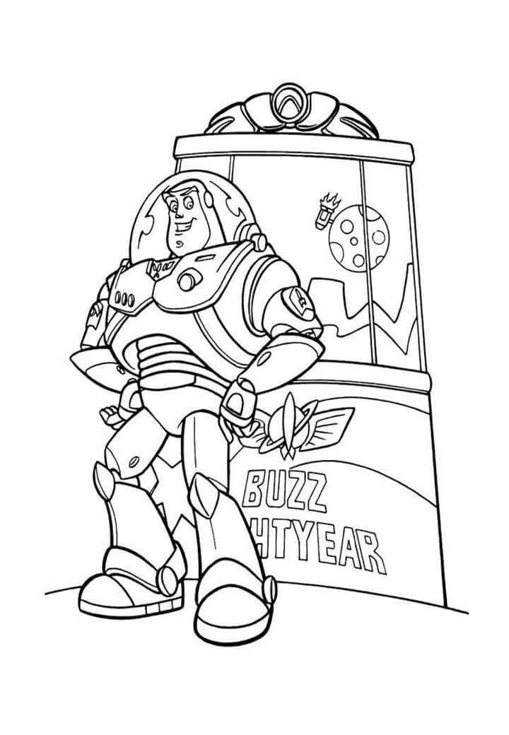Desenho de Toy Story para imprimir
