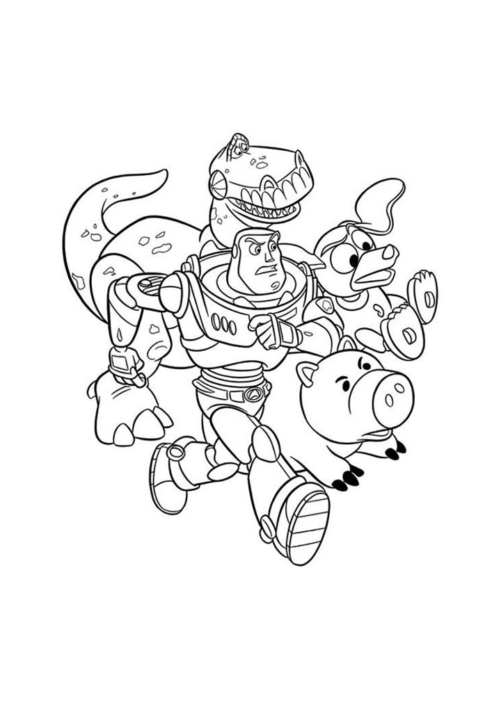 Desenho de Toy Story para imprimir