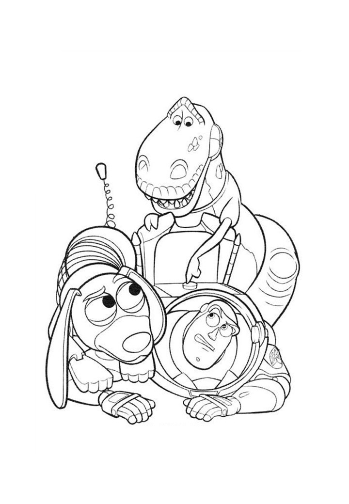 Desenho de Toy Story para imprimir