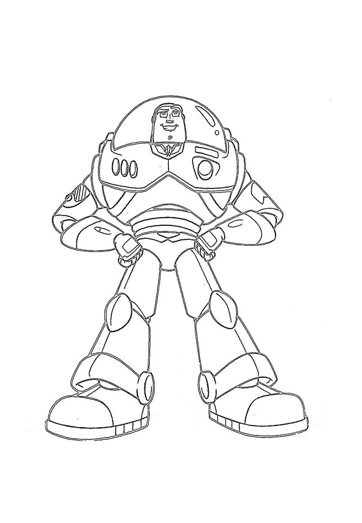 Desenho de Toy Story para imprimir