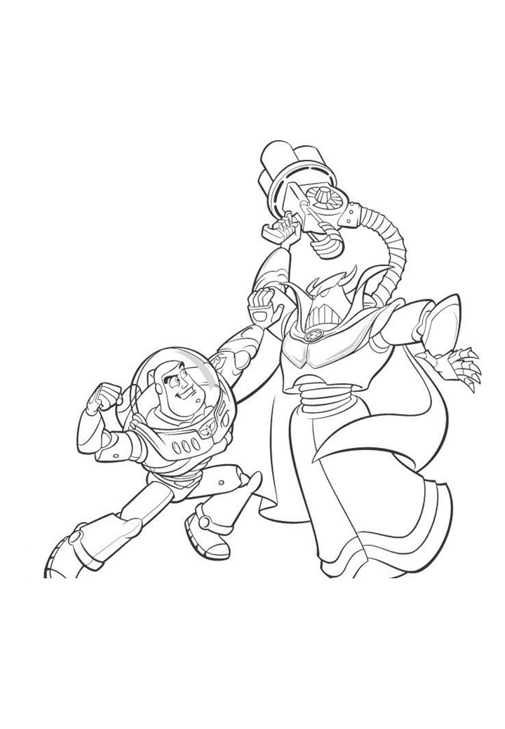 Desenho de Toy Story para imprimir