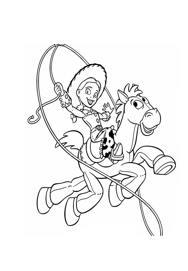 Desenho de Toy Story para imprimir