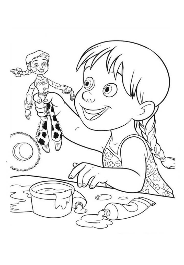Desenho de Toy Story para imprimir