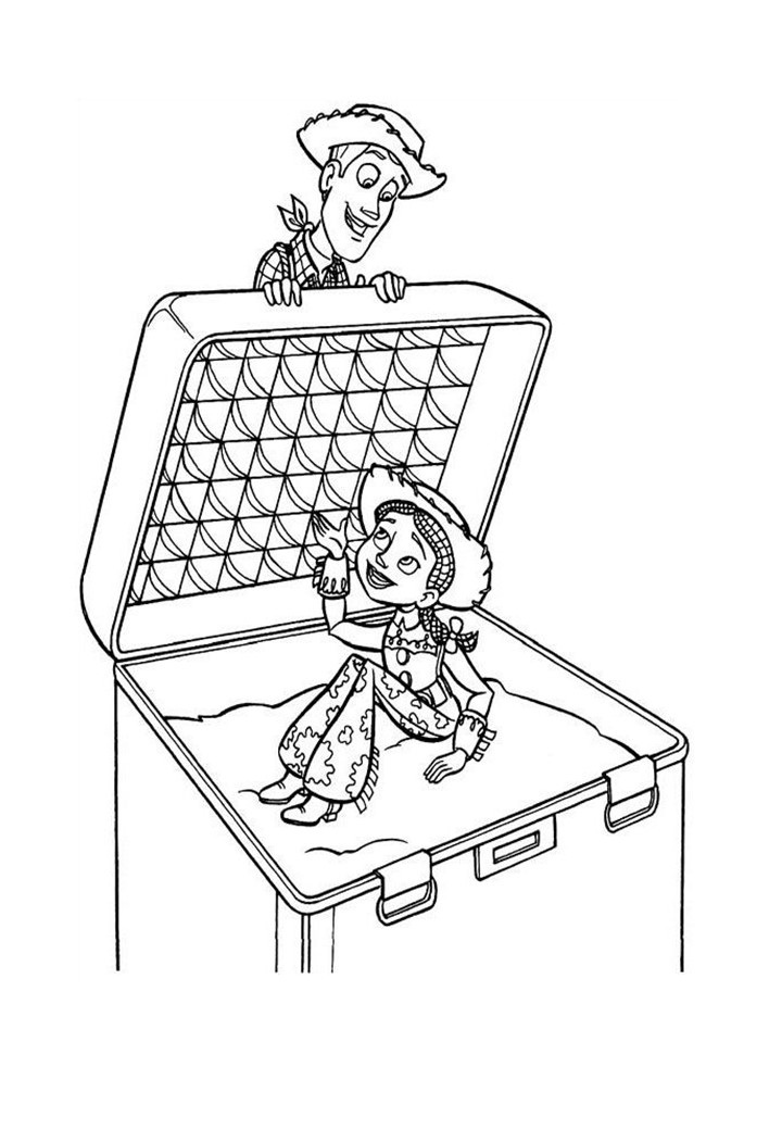 Desenho de Toy Story para imprimir