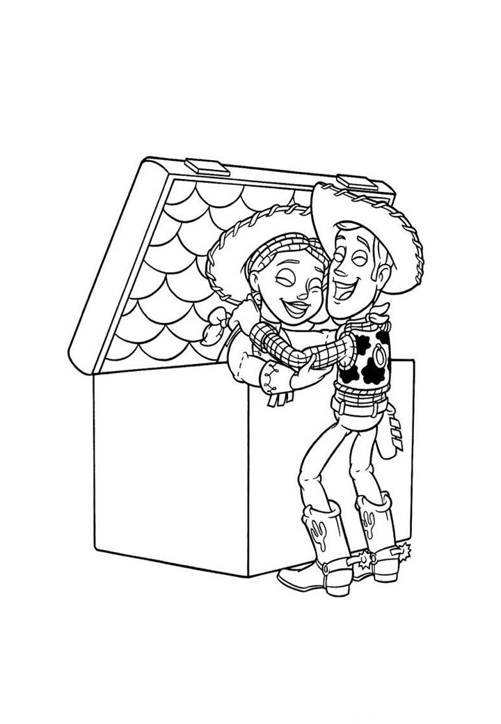 Desenho de Toy Story para imprimir