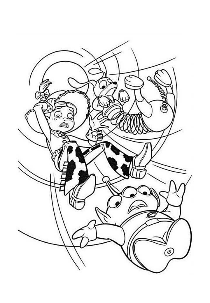 Desenho de Toy Story para imprimir