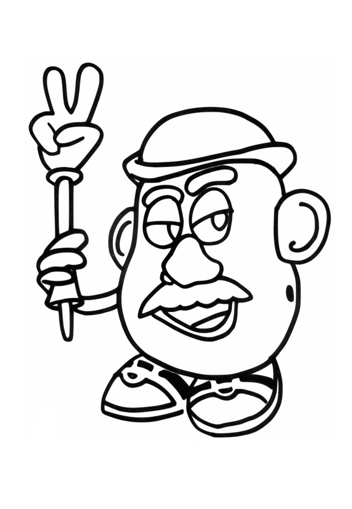 Desenho de Toy Story para imprimir