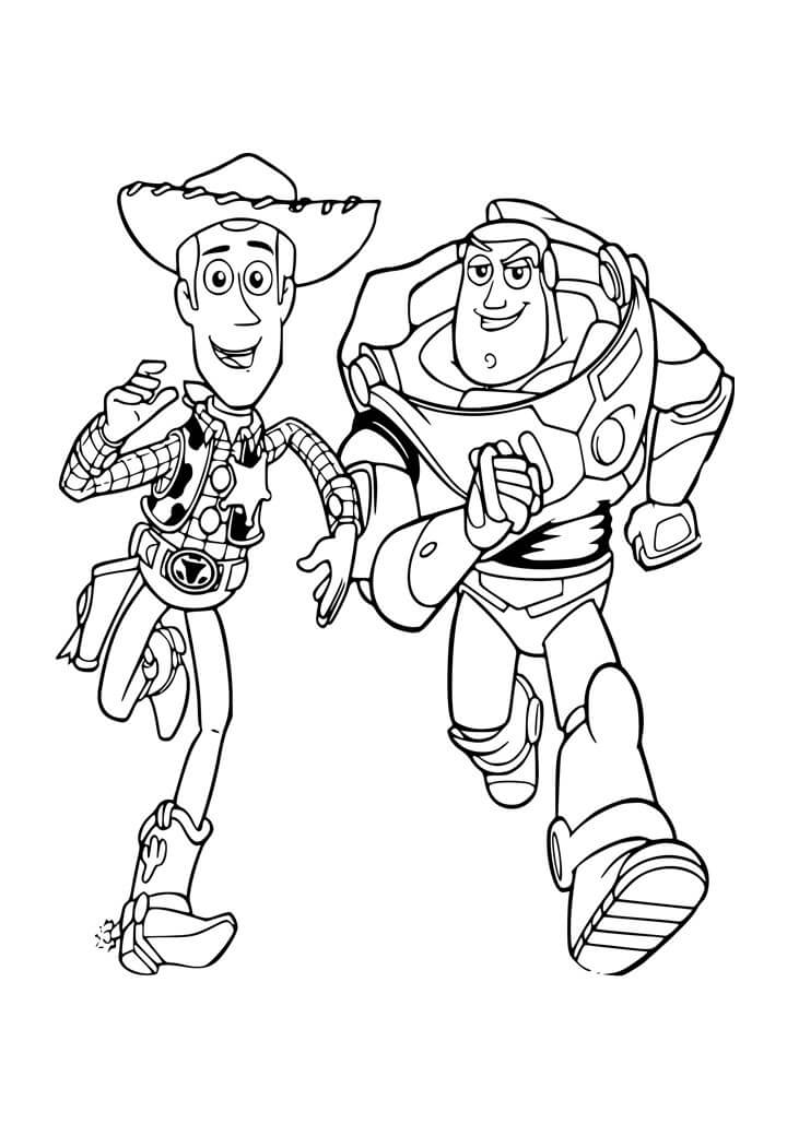 Desenho de Toy Story para imprimir