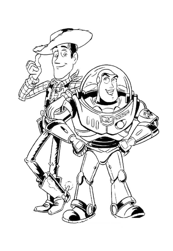Desenho de Toy Story para imprimir