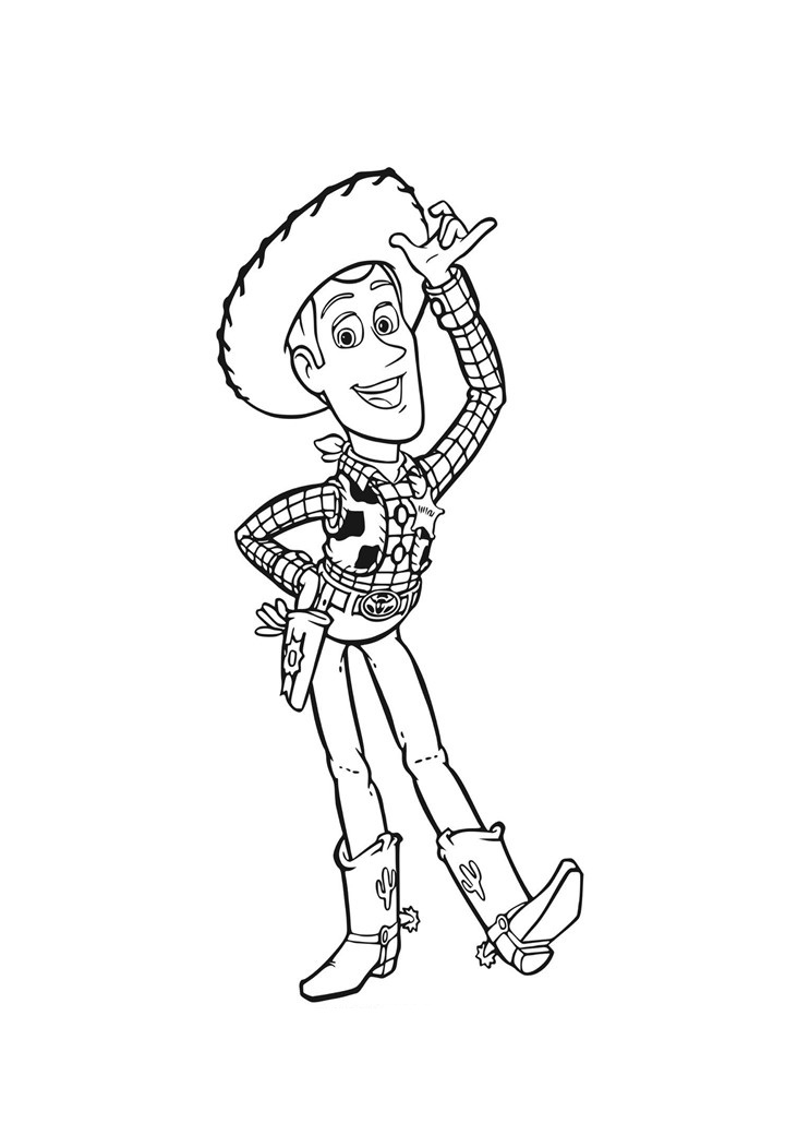 Desenho de Toy Story para imprimir