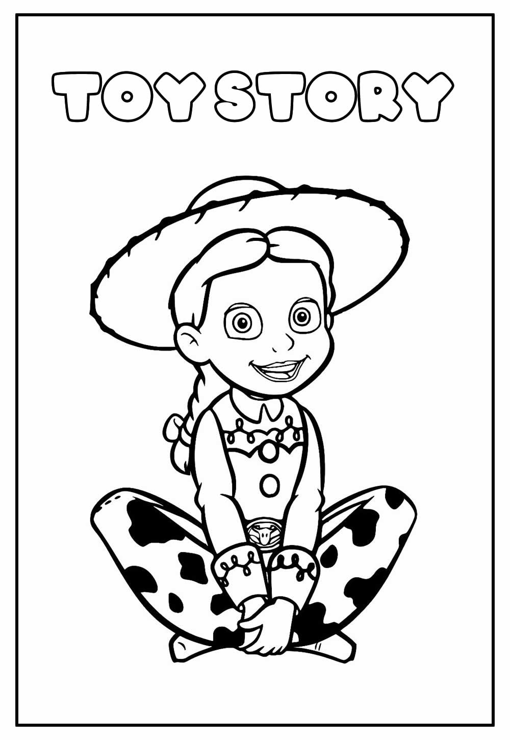 Desenho de Toy Story para imprimir